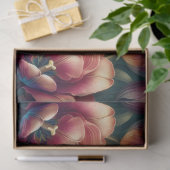 Luxe etherische barokke bloemendecoupage tissuepapier (Geschenk)