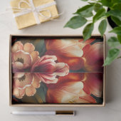 Luxe etherische barokke bloemendecoupage tissuepapier (Geschenk)