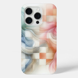 Luxe Ethische Waterverf Hoesje Zachte Pastel