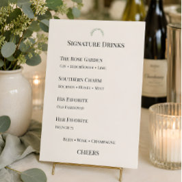 Luxe Eucalyptus Groene Signature Dranken Menu