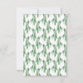 LUXE EUCALYPTUS PATROON BEWAREN DE DATUM RSVP KAAR (Achterkant)