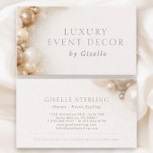 Luxe evenementendecoratie Feestdecoratie Visitekaartje