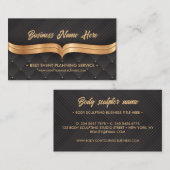 Luxe Evenementenorganisator Visitekaartje (Voorkant / Achterkant)