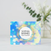Luxe Event Planner Marketing Postcard Briefkaart (Staand voorkant)