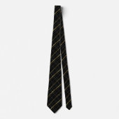 Luxe Executive Das | Zwart & Goud Marmer (Voorkant)