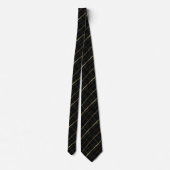 Luxe Executive Das | Zwart & Goud Marmer (Achterkant)