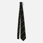 Luxe Executive Das | Zwart & Goud Marmer (Achterkant)