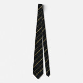 Luxe Executive Das | Zwart & Goud Marmer (Voorkant)
