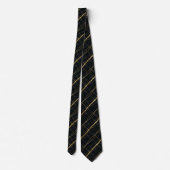 Luxe Executive Das | Zwart & Goud Marmer (Achterkant)