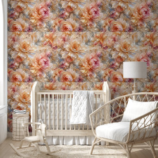 Luxe Fantasie Bloemen Behang