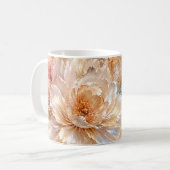 Luxe Fantasie Bloemen Koffiemok (Voorkant links)