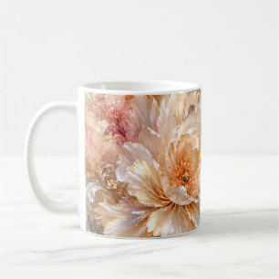 Luxe Fantasie Bloemen Koffiemok