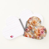Luxe Fantasie Bloemen Notitieboek (Binnen)