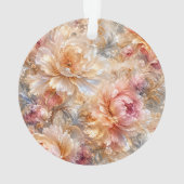 Luxe Fantasie Bloemen Ornament (achterkant)