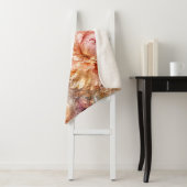Luxe Fantasie Bloemen Sherpa Deken (In situ)