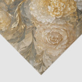 Luxe Fantasie Bloemen Tissuepapier (Detail)