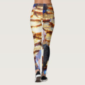 Luxe Fantasy Edelsteen Abstract Leggings (Achterkant)