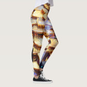 Luxe Fantasy Edelsteen Abstract Leggings (Rechts)