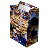 Luxe Fantasy Edelsteen Abstract Medium Cadeauzakje (Voorkant Gekanteld)