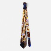 Luxe Fantasy Edelsteen Abstract Stropdas (Voorkant)