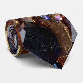 Luxe Fantasy Edelsteen Abstract Stropdas (Opgerold)
