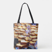 Luxe Fantasy Edelsteen Abstract Tote Bag (Achterkant)