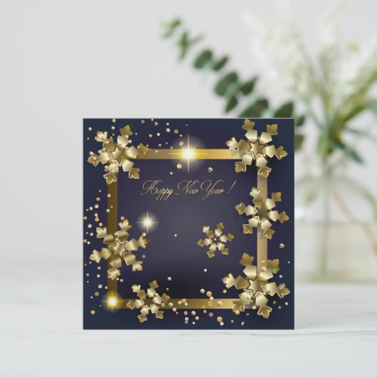 Luxe feestdag kerst en nieuwjaar (Staand voorkant)