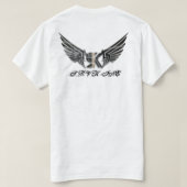 Luxe Flame Grafisch T-shirt (Design achterkant)