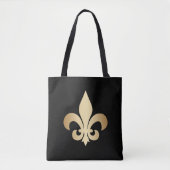 Luxe Fleur De Lis Mode Tote Bag (Voorkant)