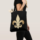 Luxe Fleur De Lis Mode Tote Bag (Dichtbij)