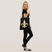 Luxe Fleur De Lis Mode Tote Bag (Op model)