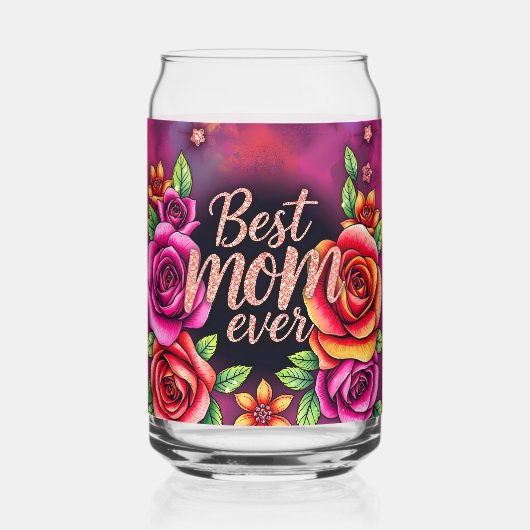 Luxe Floral Modern Gift Collectie Blikvorm Glas (Voorkant)