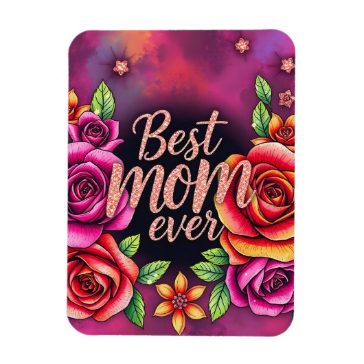 Luxe Floral Modern Gift Collectie Magneet (Verticaal)