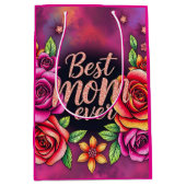 Luxe Floral Modern Gift Collectie Medium Cadeauzakje (Voorkant)