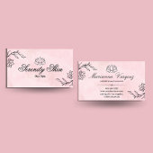 Luxe Floral Visitekaartje voor Estheticians