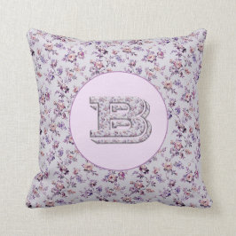 Luxe Flowers Monogram B Kussen