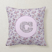 Luxe Flowers Monogram C