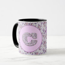 Luxe Flowers Monogram C