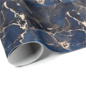 Luxe Fluid Art: Abstracte alcoholinkt Cadeaupapier (Rol Hoek)