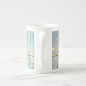 Luxe Folie Paaskaart Bone China Mok (Achterkant)
