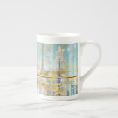Luxe Folie Paaskaart Bone China Mok (Rechts)