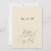 Luxe Formele Elegante Gouden Huwelijk Save the Dat Save The Date (Achterkant)