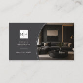 Luxe foto QR-code voor makelaar Visitekaartje (Voorkant)