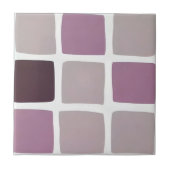 luxe frambozentegels tegeltje (Voorkant)