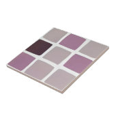 luxe frambozentegels tegeltje (Zijkant)