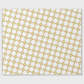 Luxe Frans Bulldog grafisch patroon Cadeaupapier (Vlak)