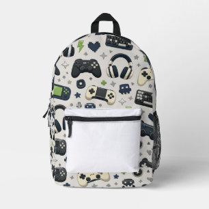 Luxe gamer kids rugzak patroon