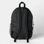 Luxe gamer kids rugzak patroon (Achterkant)