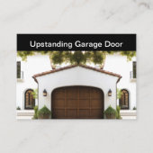 Luxe Garage Deurdiensten Visitekaartje (Voorkant)