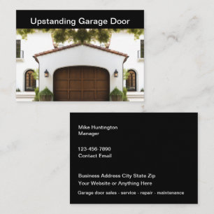 Luxe Garagedeur Diensten  Visitekaartje